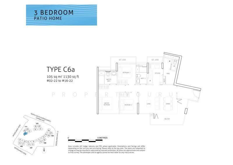 Northwave EC, 111 Woodlands View, Admiralty / Woodlands, 3 Bedrooms, 1,130 sqft, Condominium For Sale, by Wilfred Kang, 500283933 - 2D - PropertyGuru.com.sg