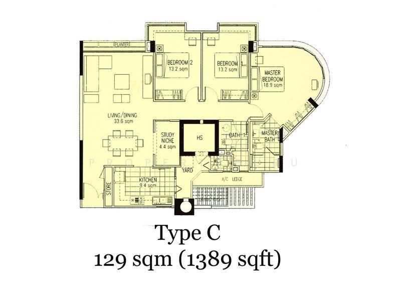 Nuovo, 21 Ang Mo Kio Avenue 9, Ang Mo Kio / Bishan / Thomson, 3 Bedrooms, 1,389 sqft, Condominium For Sale, by Tiffany Tao 陶虹, 500286055 - 2D - PropertyGuru.com.sg