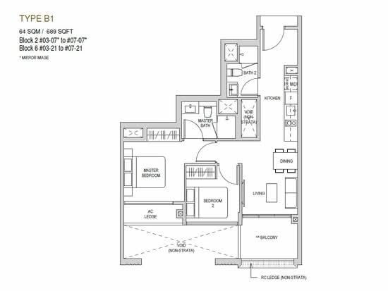Mayfair Modern - Floor Plan