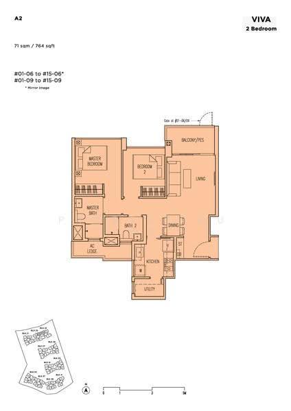 Parc Life, 29 Sembawang Crescent, Sembawang / Yishun, 2 Bedrooms, 764 sqft, Condominium For Sale, by Jayden Teo, 500277122 - 2D - PropertyGuru.com.sg
