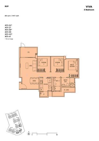 Parc Life, 29 Sembawang Crescent, Sembawang / Yishun, 3 Bedrooms, 947 sqft, Condominium For Sale, by Gelene Ong, 500298600 - 2D - PropertyGuru.com.sg