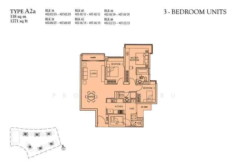 The Quintet, 38 Choa Chu Kang Street, Dairy Farm / Bukit Panjang / Choa Chu Kang, 3 Bedrooms, 1,270 sqft, Condominium For Sale, by Ray Peh, 500276806 - 2D - PropertyGuru.com.sg