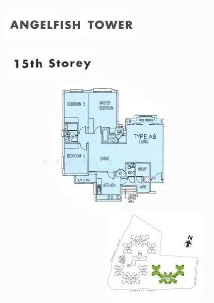 The Rivervale, 1 Rivervale Link, Hougang / Punggol / Sengkang, 3 Bedrooms, 1,335 sqft, Condominium For Sale, by Bervyn Ong, 500288019 - 2D - PropertyGuru.com.sg