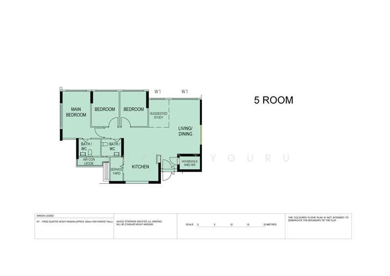109C Canberra Walk, 109C Canberra Walk, Sembawang / Yishun, 3 Bedrooms, 1,227 sqft, HDB Flat For Sale, by Kim Tham, 500274964 - 2D - PropertyGuru.com.sg