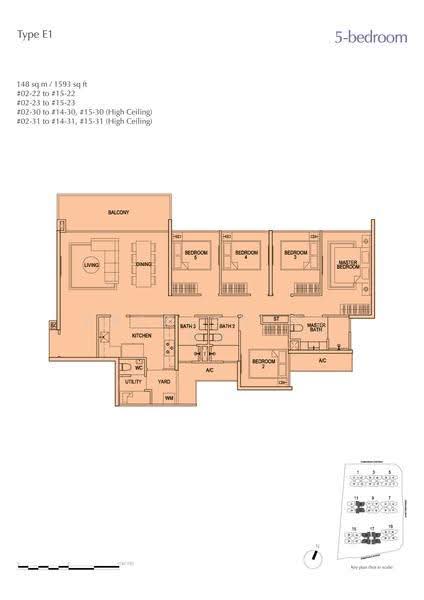 SkyPark Residences, 17 Sembawang Crescent, Sembawang / Yishun, 5 Bedrooms, 1,593 sqft, Condominium For Sale, by Daniel Gan, 500278731 - 2D - PropertyGuru.com.sg