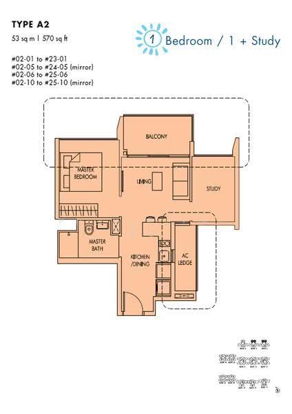 Sol Acres, 4 Choa Chu Kang Grove, Dairy Farm / Bukit Panjang / Choa Chu Kang, 2 Bedrooms, 570 sqft, Condominium For Sale, by Larry Sng, 500273535 - 2D - PropertyGuru.com.sg