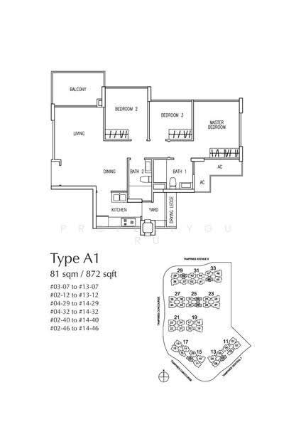 The Tampines Trilliant, 15 Tampines Central 7, Pasir Ris / Tampines, 3 Bedrooms, 872 sqft, Executive Condominium For Sale, by Bernard Lee, 500103669 - 2D - PropertyGuru.com.sg