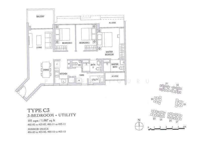 The Topiary, 13 Fernvale Lane, Seletar / Yio Chu Kang, 3 Bedrooms, 1,087 sqft, Executive Condominium For Sale, by Serbina Goh, 500215053 - 2D - PropertyGuru.com.sg