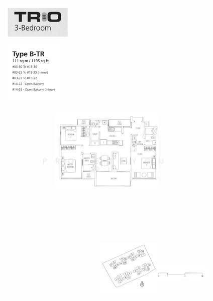Twin Fountains, 19A Woodlands Avenue 6, Admiralty / Woodlands, 3 Bedrooms, 1,195 sqft, Condominium For Sale, by Jeremy Koh, 500276426 - 2D - PropertyGuru.com.sg