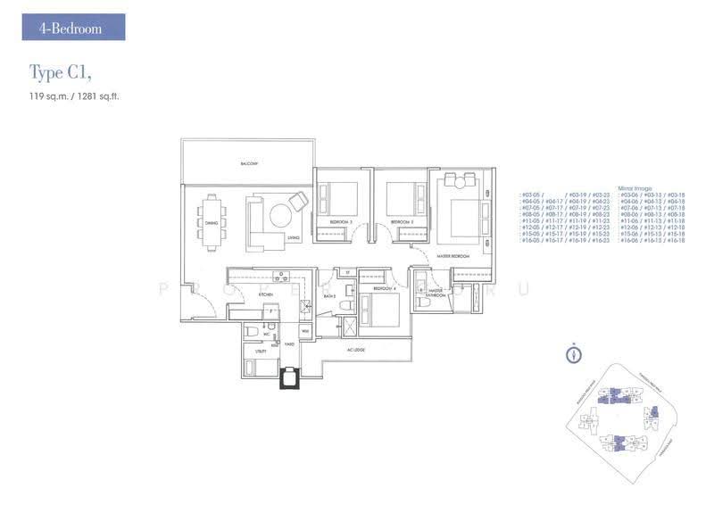 Waterwoods, Punggol Field Walk, Hougang / Punggol / Sengkang, 4 Bedrooms, 1,281 sqft, Executive Condominium For Sale, by Sky Liu, 500221436 - 2D - PropertyGuru.com.sg