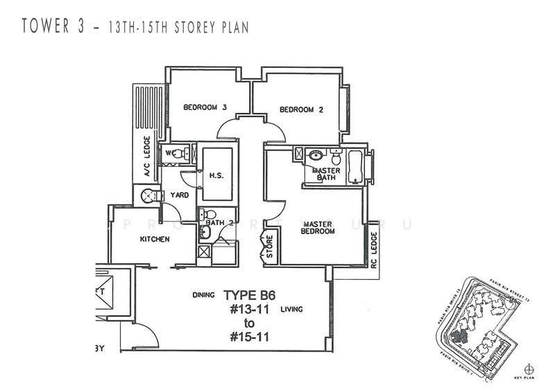 Whitewater, 25 Pasir Ris Street 72, Pasir Ris / Tampines, 3 Bedrooms, 1,195 sqft, Condominium For Sale, by Sani Faisal, 500278835 - 2D - PropertyGuru.com.sg