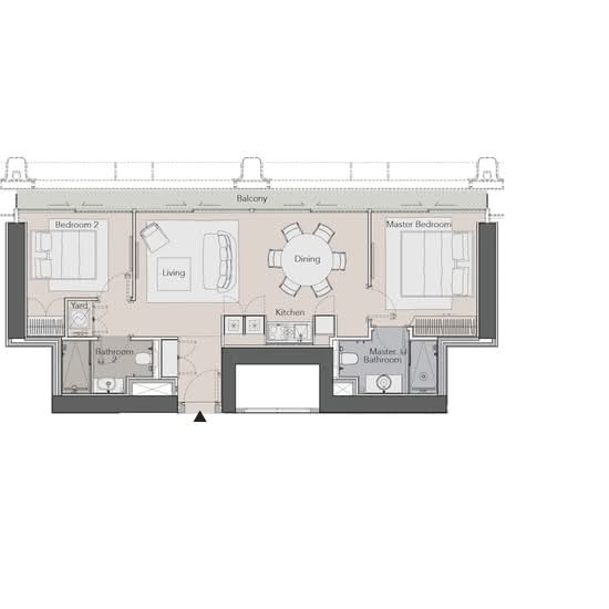 Nimit Langsuan : นิมิตร หลังสวน - Floor Plan
