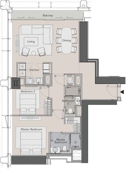 Nimit Langsuan : นิมิตร หลังสวน - Floor Plan