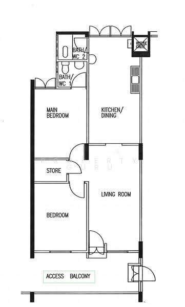 225 Ang Mo Kio Avenue 1, 225 Ang Mo Kio Avenue 1, Ang Mo Kio / Bishan / Thomson, 3 Bedrooms, 883 sqft, HDB Flat For Rent, by Eileen Au, 500276899 - 2D - PropertyGuru.com.sg