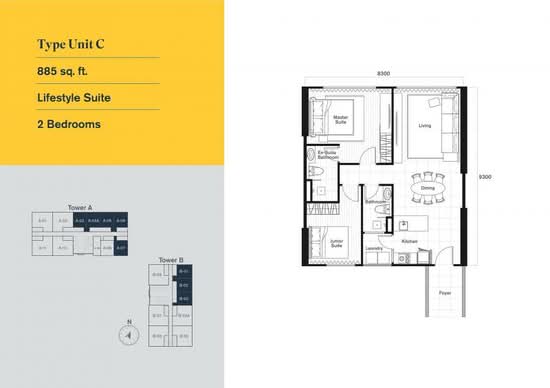 Vogue Lifestyle Residence - Floor Plan - iProperty.com.my