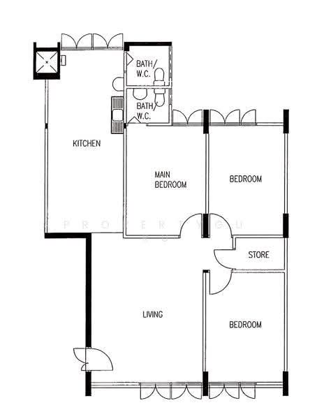 414 Ang Mo Kio Avenue 10, 414 Ang Mo Kio Avenue 10, Ang Mo Kio / Bishan / Thomson, 3 Bedrooms, 990 sqft, HDB Flat For Sale, by Evone Yap, 500275601 - 2D - PropertyGuru.com.sg