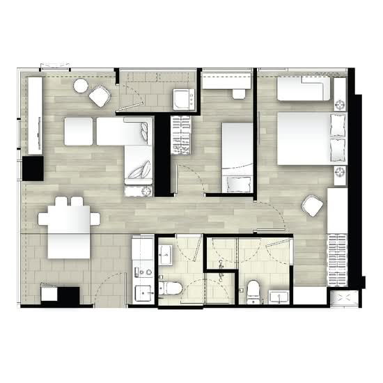 De Lapis Charan 81 - Floor Plan