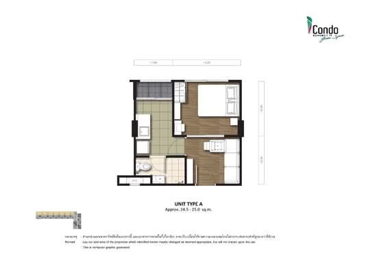 iCondo Green Space Sukhumvit 77 - Floor Plan