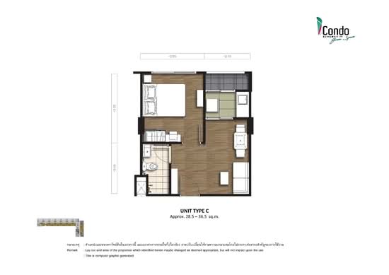 iCondo Green Space Sukhumvit 77 - Floor Plan