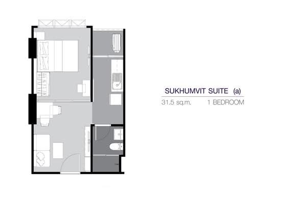 Supalai Veranda Sukhumvit 117 : ศุภาลัย เวอเรนด้า สุขุมวิท 117 - Floor Plan