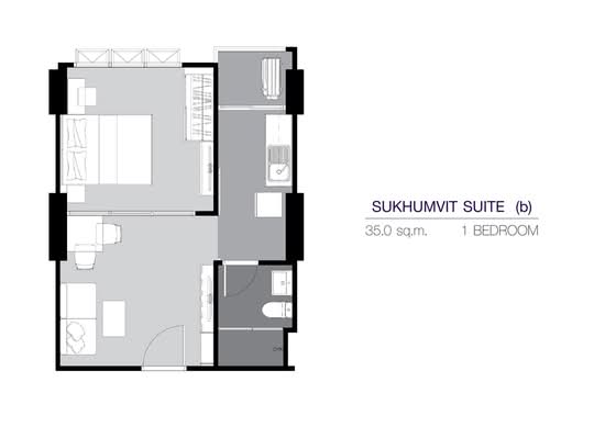 Supalai Veranda Sukhumvit 117 : ศุภาลัย เวอเรนด้า สุขุมวิท 117 - Floor Plan