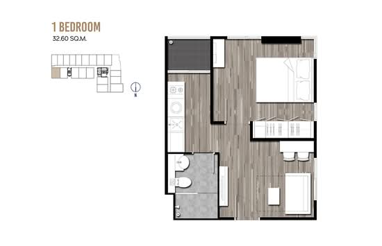 Arise Condo Ratchada 19 - Floor Plan