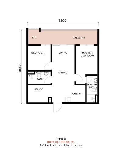 8th & Stellar - Floor Plan - iProperty.com.my