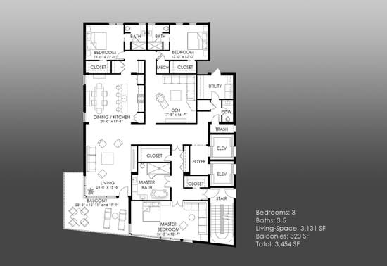 The Collection 16 : ดอะ คอลเลคชั่น 16 - Floor Plan