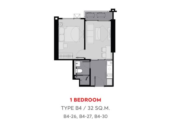 Life Asoke Hype - Floor Plan