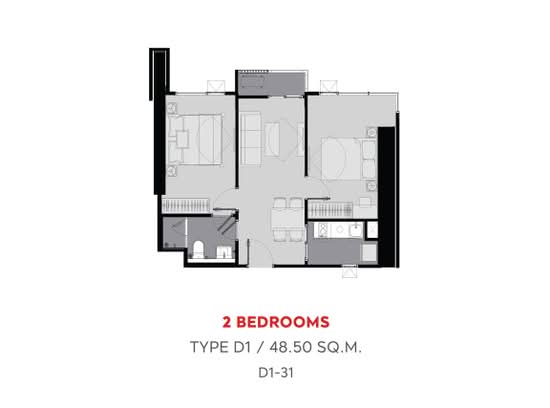 Life Asoke Hype - Floor Plan