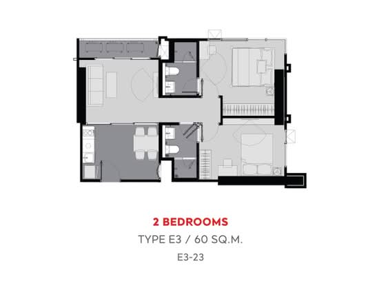 Life Asoke Hype - Floor Plan