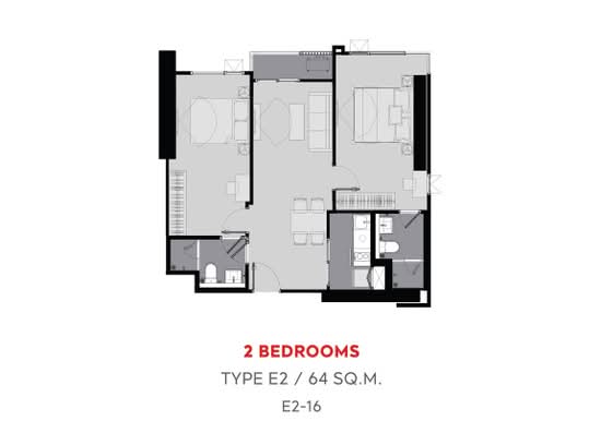 Life Asoke Hype - Floor Plan