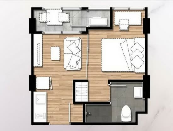 Maxxi Condo Ratchayothin-Phahol 34 - Floor Plan
