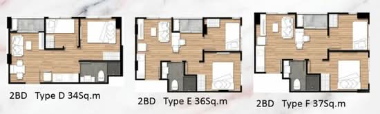 Maxxi Condo Ratchayothin-Phahol 34 - Floor Plan