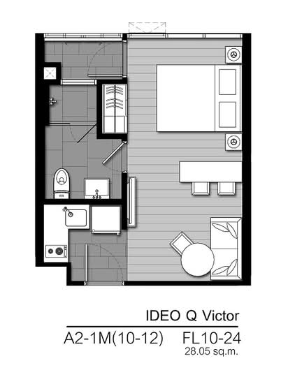 IDEO Q Victory : ไอดีโอ คิว วิคตอรี่ - Floor Plan