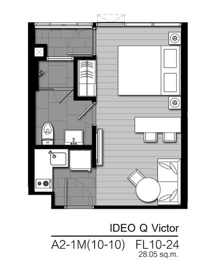 IDEO Q Victory : ไอดีโอ คิว วิคตอรี่ - Floor Plan