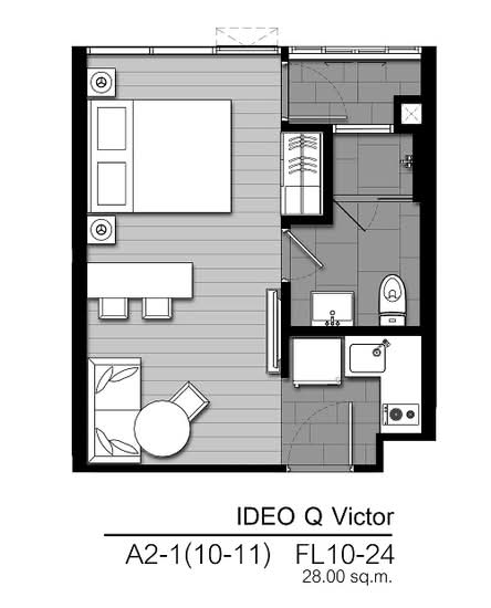 IDEO Q Victory : ไอดีโอ คิว วิคตอรี่ - Floor Plan
