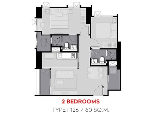 Life Ladprao Valley : ไลฟ์ ลาดพร้าว แวลลีย์ - Floor Plan