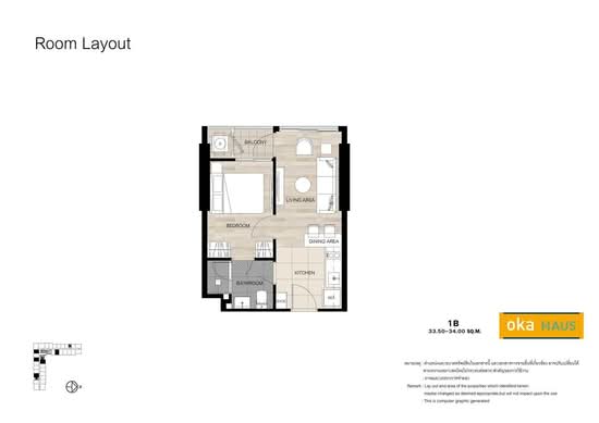 Oka Haus Sukhumvit 36 - Floor Plan