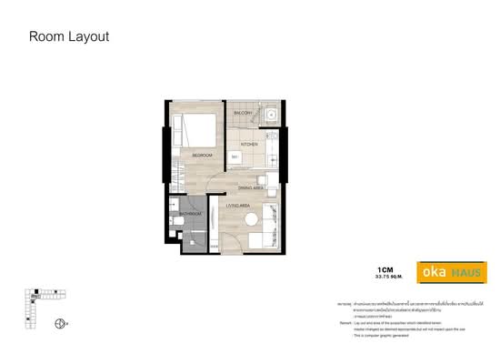 Oka Haus Sukhumvit 36 - Floor Plan
