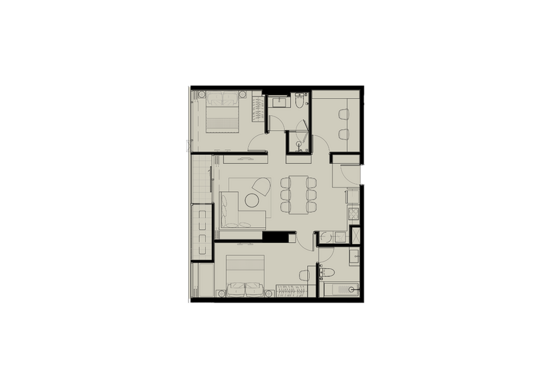 The FINE Bangkok Thonglor-Ekamai - Floor Plan