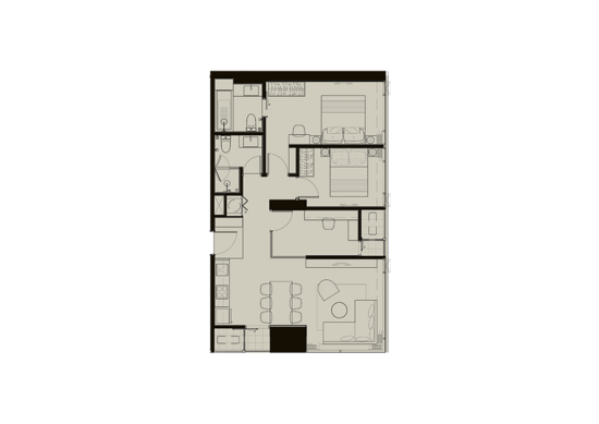 The FINE Bangkok Thonglor-Ekamai - Floor Plan
