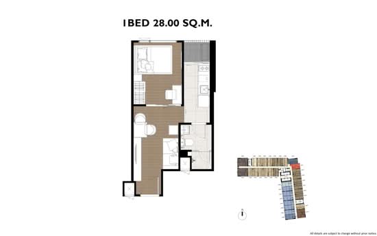 The Privacy Jatujak - Floor Plan