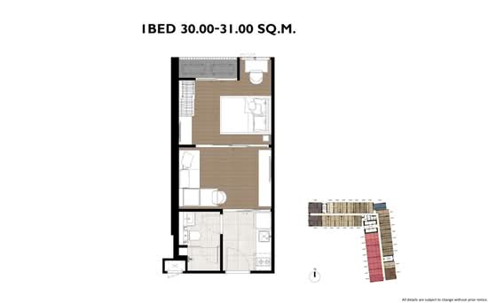 The Privacy Jatujak - Floor Plan