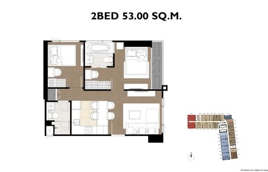 The Privacy Jatujak - Floor Plan