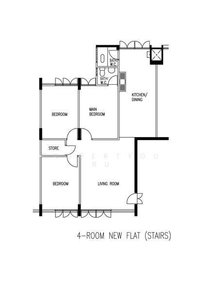 537 Ang Mo Kio Avenue 5, 537 Ang Mo Kio Avenue 5, Ang Mo Kio / Bishan / Thomson, 3 Bedrooms, 990 sqft, HDB Flat For Sale, by Alson Ong, 500280682 - 2D - PropertyGuru.com.sg