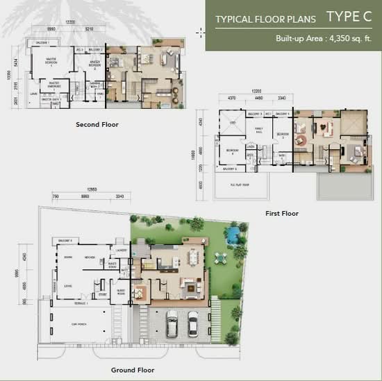 Cypress Villa @ Sungai Ara - Floor Plan - iProperty.com.my
