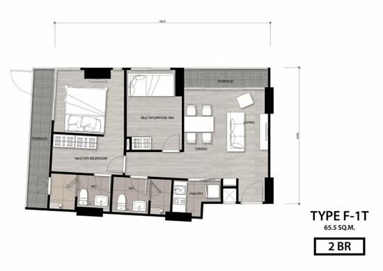 Niche Mono Charoen Nakorn : นิช โมโน เจริญนคร - Floor Plan