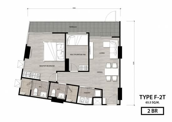 Niche Mono Charoen Nakorn : นิช โมโน เจริญนคร - Floor Plan