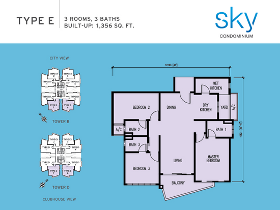 Sky Condominium (Skyz Residence) - Floor Plan - iProperty.com.my